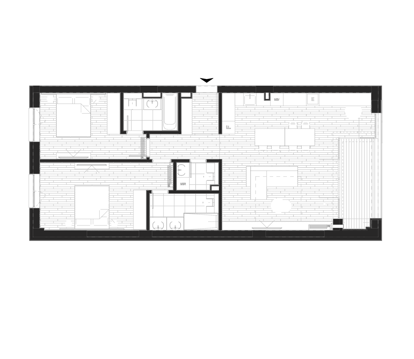 Plan apartament A-3.1.22